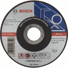 Abrazīvais griešanas disks Bosch A46 S BF; 115x1,6 mm Dažādi diski
