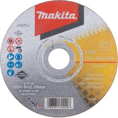 Abrazīvais griešanas disks Makita E-17120; 125x22,23 mm Dažādi diski