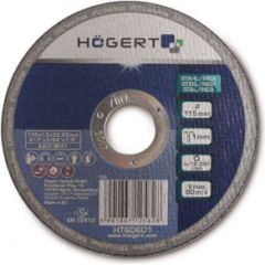 Abrazīvais griešanas disks Hogert HT6D602; 125x22,23 mm Dažādi diski