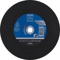 Abrazīvais griešanas disks Pferd Chop Steel L SG HD Steel; 350x3x25,4 mm Dažādi diski