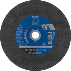 Abrazīvais griešanas disks Pferd SG Steelox; 230x2x22,23 mm Dažādi diski
