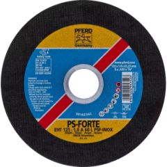Abrazīvais griešanas disks Pferd PSF Classic Steelox; 125x1x22,23 mm Dažādi diski