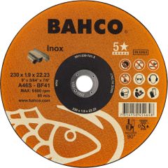 Abrazīvais griešanas disks Bahco Inox; 230x1,9 mm Dažādi diski