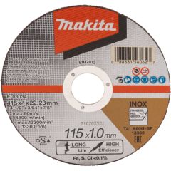 Abrazīvais griešanas disks Makita E-03034; 115x1,0x22,23 mm Dažādi diski
