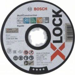 Abrazīvais griešanas disks Bosch 2608619270; 125x22,23 mm; X-Lock Dažādi diski
