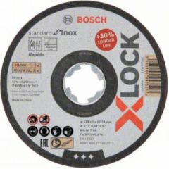 Abrazīvais griešanas disks Bosch 2608619362; 115x22,23 mm; X-Lock Dažādi diski