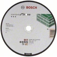 Abrazīvais griešanas disks Bosch Standard for Stone 2608603180; 230x22,23 mm Dažādi diski