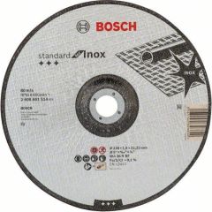 Abrazīvais griešanas disks Bosch Standard for Inox 2608601514; 230x22,23 mm Dažādi diski