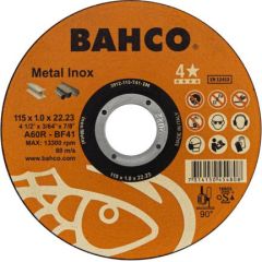 Abrazīvais griešanas disks Bahco 3911-751010XTM; 75x1,0x10 mm Dažādi diski