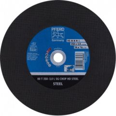Abrazīvais griešanas disks Pferd L SG CHOP HD STEEL; 350 mm; metālam Dažādi diski