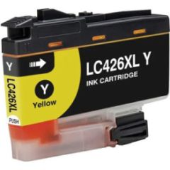 Compatible cartridge Brother LC426 XL, Yellow Tintes printeru izejmateriāli