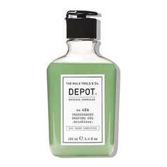 Depot No. 406 Transparent Shaving Gel 100ml Smaržas - NESAKĀRTOTS