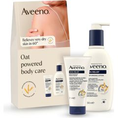 Aveeno Skin Relief Set ( velmi suchá a citlivá pokožka ) - Dárková sada tělové péče Smaržas - NESAKĀRTOTS