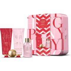 Uniquee Luxury Dárková sada v plechové dóze ( Vanilka & Mandle ) Smaržas - NESAKĀRTOTS