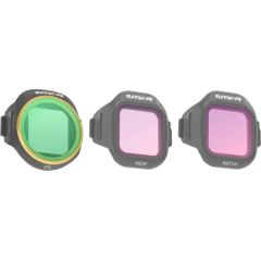Set of 3 Sunnylife CPL + ND8 + ND16 filters for MINI 5 Pro Sporta kameru aksesuāri