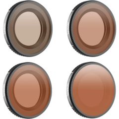Set of 4 Sunnylife ND8/PL + ND16/PL + ND32/PL + ND64/PL filters for Osmo Nano Sporta kameru aksesuāri