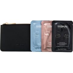 Korres 111SKIN_SET etsetter Eye Mask Trio Rose Gold Illuminating Eye Mask + Cryo De-Puffing Eye Mask + Celestial Black Diamond Eye Mask Smaržas - NESAKĀRTOTS