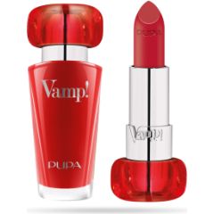 Pupa Vamp! Paraben-Free Volume Cream Lipstick 202 Lovely Cherry 3.5 g Lūpu krāsas, spīdumi, balzāmi