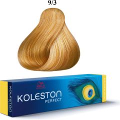 Wella Professionals Koleston Perfect Permanent Hair Dye 9/3 Very Light Blonde Gold 60ml Matu kopšana