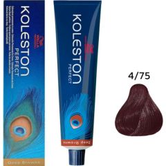 Wella Professionals Koleston Perfect Permanent Hair Dye 4/75 Medium Brown Mahogany Brown 60ml Matu kopšana