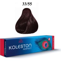 Wella Professionals Koleston Perfect Permanent Hair Dye 33/55 Dark Chestnut Intense Mahogany 60ml Matu kopšana
