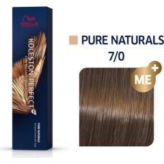 Wella Professionals Koleston Perfect Me+ Permanent Hair Dye 7/0 Medium Blonde 60ml Matu kopšana