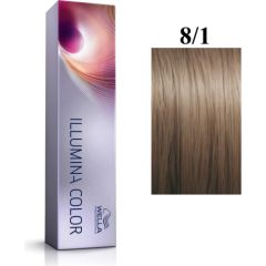 Wella Professionals Illumina Color Permanent Hair Dye 8/1  60ml Matu kopšana