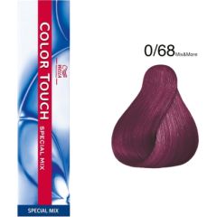 Wella Professionals Color Touch Special Mix Ammonia-Free Semi-Permanent Hair Dye 0/68 Violet Blue 60ml Matu kopšana