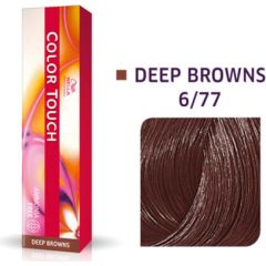 Wella Professionals Color Touch Ammonia-Free Semi-Permanent Hair Dye 6/77 Deep Brown 60ml Matu kopšana