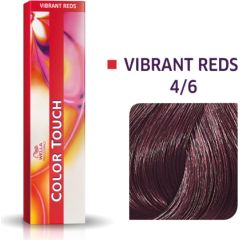 Wella Professionals Color Touch Ammonia-Free Semi-Permanent Hair Dye 4/6 Medium Violet Brown 60ml Matu kopšana