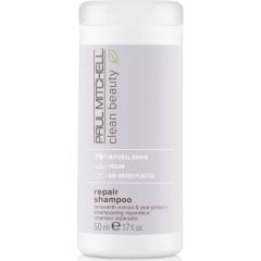 Paul Mitchell Clean Beauty Repair Vegan Hair Shampoo For Strengthening 50ml Šampūni