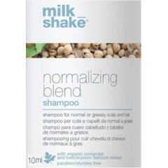 Milk Shake Normalizing Blend SLS/SLES-Free Hair Shampoo For Cleansing 10ml Šampūni