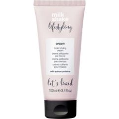 Milk Shake Lifestyling Braid Quinoa Proteins Hair Styling Cream 100ml Matu kopšana