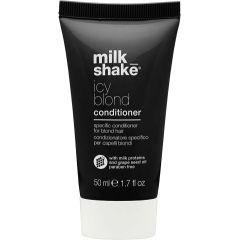 Milk Shake Icy Blond Milk Proteins Hair Conditioner Counteracts Yellow Or Orange Tones 50ml Matu kopšana