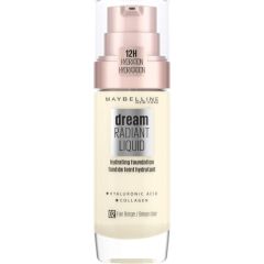 Maybelline Dream Radiant Hyaluronic Acid Hydrating Liquid Foundation 02 Fair Beige 30ml Dekoratīvā kosmētika