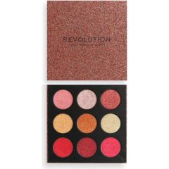 Makeup Revolution Euphoric Foil Palette Eyeshadow Palette House Of Fun 25 g Dekoratīvā kosmētika