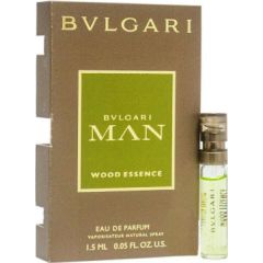 Bvlgari Wood Essence Eau De Parfum For Men 1.5ml *Vial Smaržas - NESAKĀRTOTS