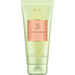 4711 Acqua Colonia White Peach & Coriander Moisturizing Shower Gel Body All Skin Types 200ml Dušas želejas ķermenim