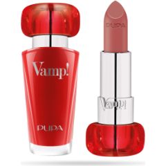 Pupa, Vamp!, Paraben-Free, Volume, Cream Lipstick, 107, Rosewood, 3.5 g *Tester Lūpu krāsas, spīdumi, balzāmi