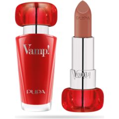 Pupa, Vamp!, Paraben-Free, Volume, Cream Lipstick, 106, Cappucino, 3.5 g *Tester Lūpu krāsas, spīdumi, balzāmi