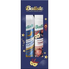 Batiste BATISTE Zestaw świąteczny (suchy szampon Tempt 200ml+Overnight Light Cleanse 200ml) Smaržas - NESAKĀRTOTS