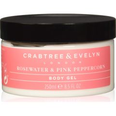 Crabtree & Evelyn, Rosewater & Pink Peppercorn, Hydrating, Body Gel, 250 ml *Tester Ķermeņa kosmētika
