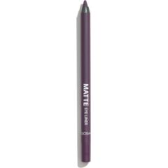 Gosh, Gosh, Matte, Gel Pencil Eyeliner, 019, Dusty Violet, 1.2 g Dekoratīvā kosmētika