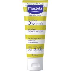 Mustela, Very High Protection, Water-Resistant, Sunscreen Lotion, SPF 50+, 40 ml Ķermeņa kosmētika
