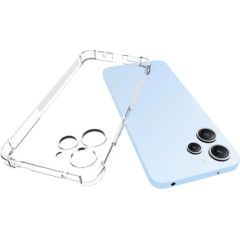 Evelatus Xiaomi  Redmi 12 Military Shockproof Silicone Case Transparent Transparent Neoriģinālie Maciņi