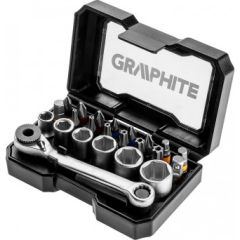 Graphite Uzgaļu komplekts 24 gab. Mehāniskie instrumenti