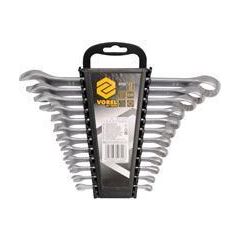 Kom.atslēgu kmp.satīna, 12 gab., 6-22 mm Mehāniskie instrumenti