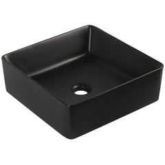 Vento Izlietne HESTIA black 390*390*130 Jaunumi Sadz. tehnika