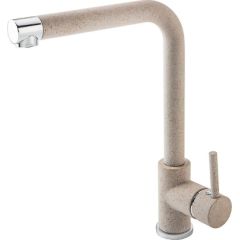 Aquasanita Ūdens maisītājs virtuves izlietnei Helika Forte, L Beige Jaunumi Sadz. tehnika