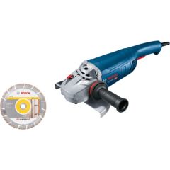 Bosch angle grinder GWS 22-230 J Professional (blue, 2,200 watts, incl. Diamond cutting disc) Jaunumi -Dārzam
